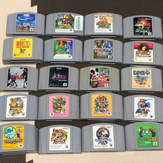 ニンテンドー64 本体 ソフト20種 セットの画像