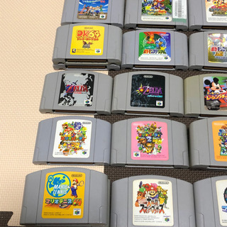 ニンテンドー64 本体 ソフト20種 セットの画像