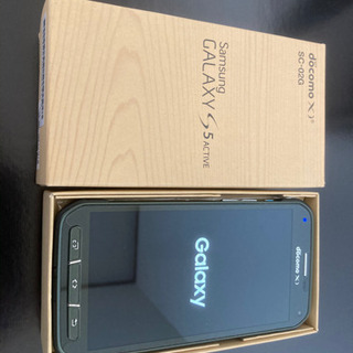 【超美品‼️】docomo 迷彩柄スマートフォン　GALAXY ...