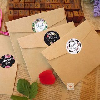 サンキューシール　１２ロール　6000枚の画像