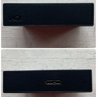Lacie 1TB ハードディスク（ケース・ケーブル付）の画像