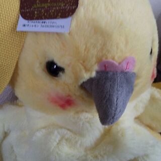 リュックフラッフイーズ  インコ 黄色の画像