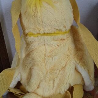 リュックフラッフイーズ  インコ 黄色の画像