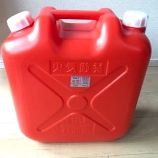 【中古】灯油ポリタンク18Lの画像