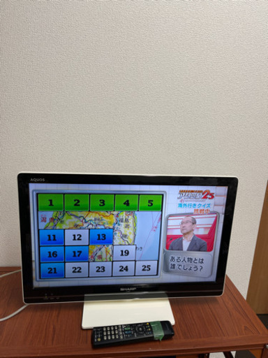 ⭐️SHARP 2011年製液晶TV ホワイトカラーLC-24K5⭐️