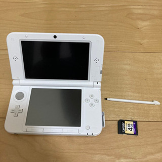  交渉中　ニンテンドー3DS LL ピンクXホワイト　本体とカバ...