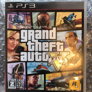 ps3とグラセフⅤセットの画像