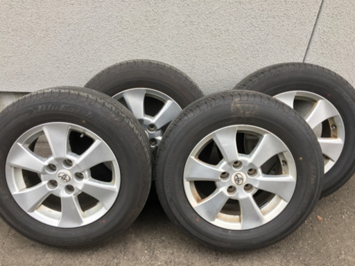 YOKOHAMA 215 65 16 トヨタ純正ホイル　19年製　バリ目