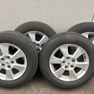 YOKOHAMA 215 65 16 トヨタ純正ホイル　19年製　バリ目 YOKOHAMA 215 65 16 トヨタ純正ホイル 19年製 バリ目