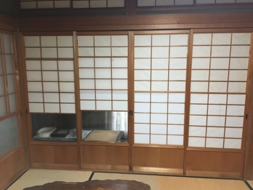 雪見障子　中　4月前半まで