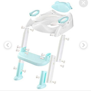 Glamore 補助便座 おまる 子供 トイレトレーニング 折りたたみ式 (スカイブルー)の画像