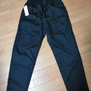 新品未使用 コットン黒パンツ