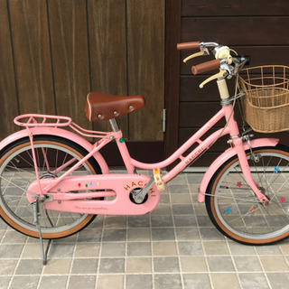 18インチ自転車　補助輪あり　直接引き渡し限定