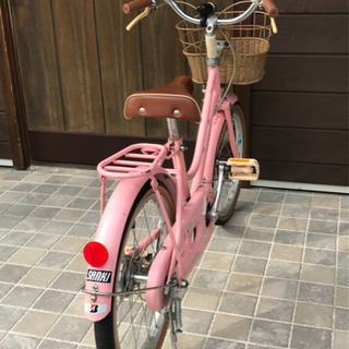 18インチ自転車　補助輪あり　直接引き渡し限定の画像