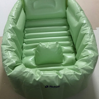 Richellベビーバス＋バスソファ＋スイマーバ　3点セット(空...