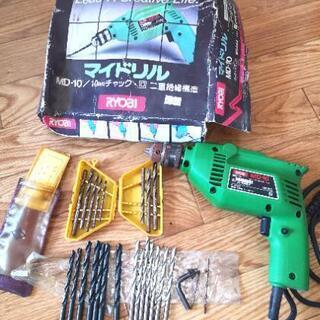 決まりました！電気ドリル　キリセット付きの画像