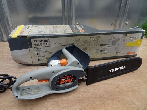 東芝電気チェーンソーHC-305B　中古