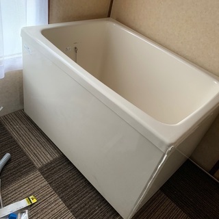 取り外したユニットバス　風呂
