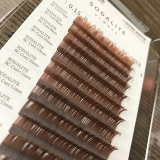 カラエク♡マツエクブラウン♡120本3600円♡アイシャンプー無料♡ - 大阪市