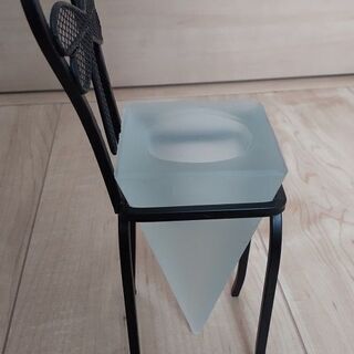 ■キャンドルホルダー　チェア型の画像