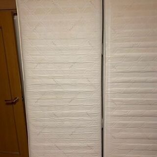 【お譲りします】ドイツ製RUF社製マットレス中古（2個セット）