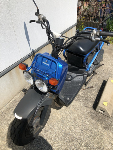 ホンダ　ズーマー　ブルー　不動