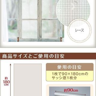 【すりガラス対応　結露防止シート UVカット 断熱 マドピタシー...