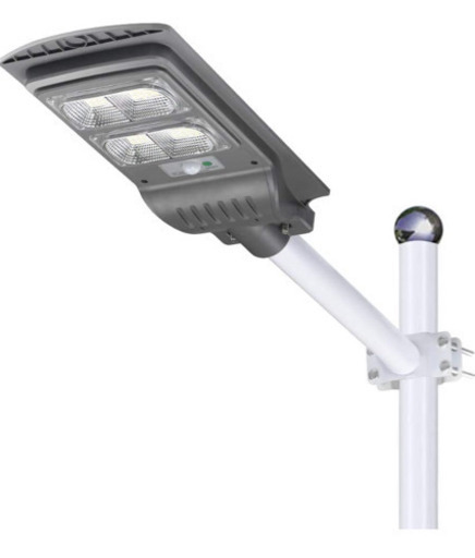 【新品未使用】led 街灯 センサーライト 屋外 ソーラーライト ガーデンライト防水IP65耐水性 省エネ 配線工事不要 太陽発電 感知式センサーライト屋外 led人感センサーライト 屋外照明 夜間自動点灯庭先灯・街灯・防犯灯・駐車場灯・工業団地・車道・歩道など最適 80W 広い照射面積110平方メートル