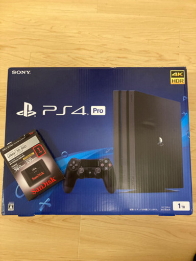 ps4 pro SSD 1TB換装済み　PlayStation4 プレステ