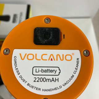 引取場所 南観音 A 2103-359 VOLCANO コードレスハンディクリーナー 充電式の画像