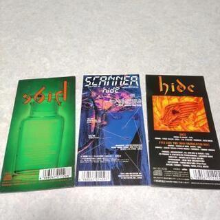 X JAPAN　hide　８cmシングルCD　３枚の画像