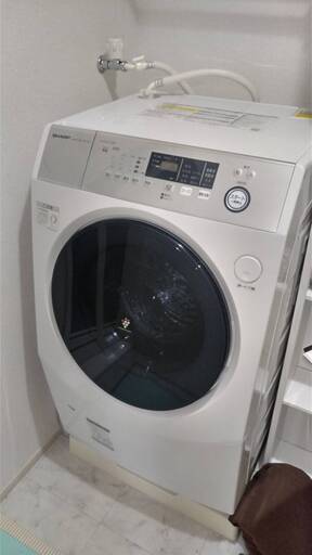 ★期間限定で値下げします★【高年式！】 SHARP ドラム式洗濯機 　ES-H10D-WL 10.0ｋｇ　乾燥6.0kg　2020年製 超美品！　売ります。地域限定配送サービスあり！