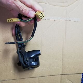 絶版車　チャンプRS　 純正ハンドルスイッチ 左右セット　程度極上！　40年程屋内保管　の画像