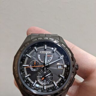 【美品】AT9097-54E CITIZEN ATESSA アテ...