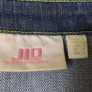 【JLO】黄色ステッチ　デニムジャケット　USA Sサイズの画像