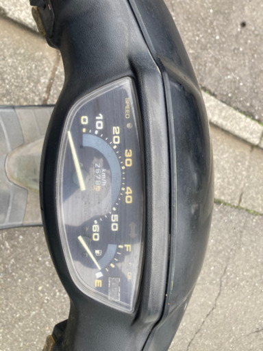 スーパーディオ　バイク　黒　オートバイ