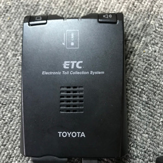 TOYOTA トヨタ車専用の ETC 登録車種不明の画像