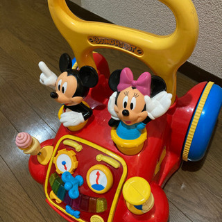 ディズニー　手押し車