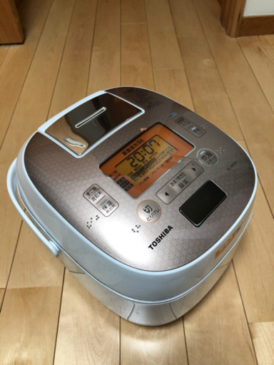 TOSHIBA 真空圧力IH炊飯器（部品新品交換済み）