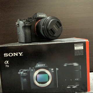 Sony α7ii 本体+50mmレンズ付き！！