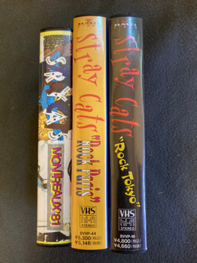 straycatsのVHS