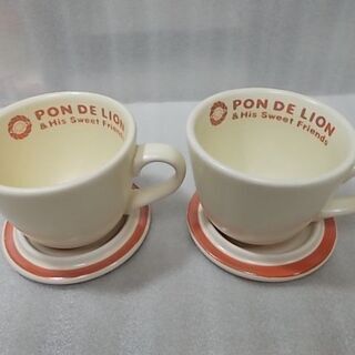 【未使用／ミスド非売品】ポンデライオンカップ／2客の画像