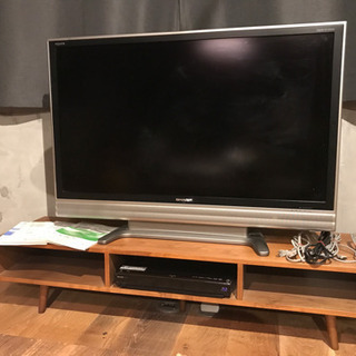 SHARP AQUOS液晶カラーテレビ&Blu-rayディスクレ...