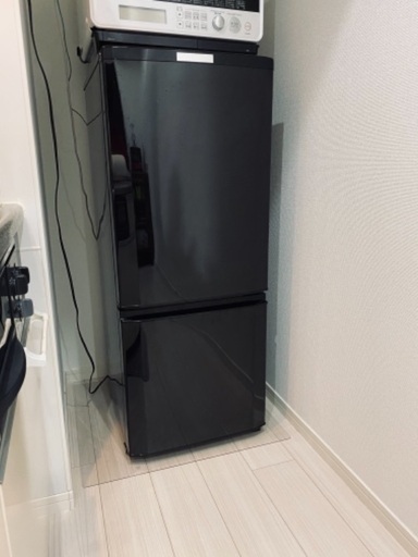 【中古】冷蔵庫 三菱 MR-P15EB 容量146L 右開き