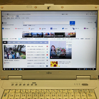 値下げ1万2千円→8千円　wifi OK 可愛い白pc FM V...