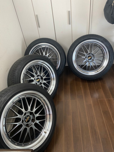 値下げ❗️走行距離3000キロ　BBS  20インチ   ブリヂストン TURANZA4本 セット