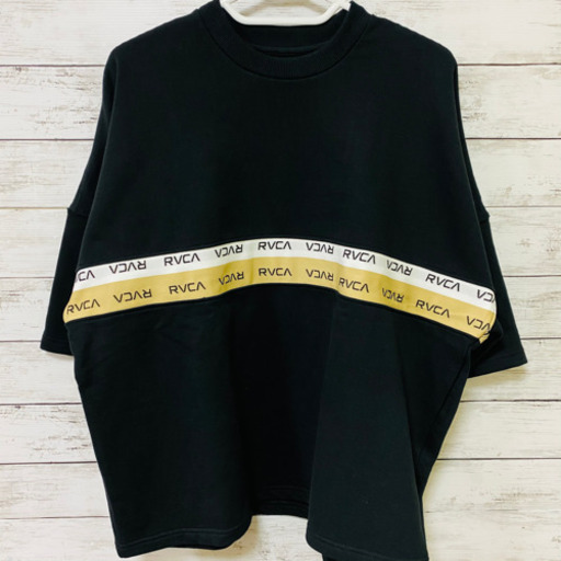メンズ RVCA ルーカ Tシャツ 半袖 トレーナー ブラック M
