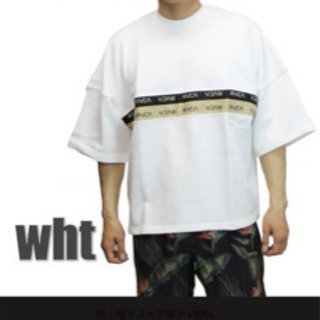 メンズ RVCA ルーカ Tシャツ 半袖 トレーナー ホワイト Mの画像