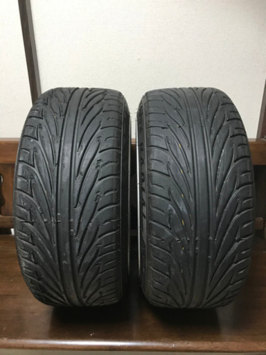 メーカー不明15インチ2本タイヤホイールセット