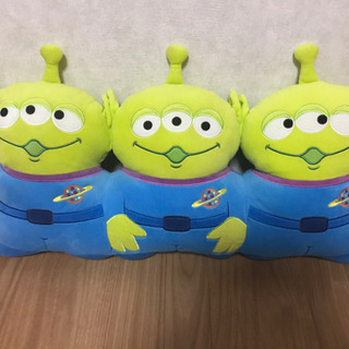 リトルグリーンモンスタークッション